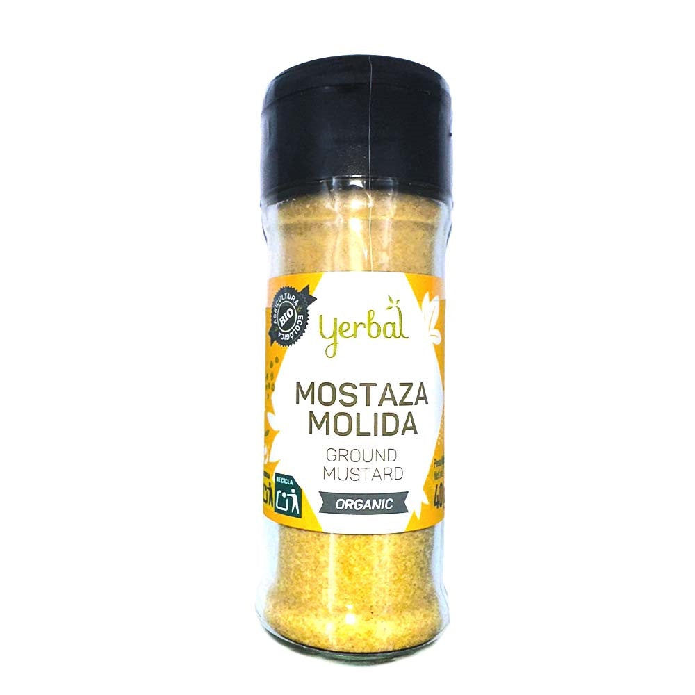 Yerbal Organic Ground Mustard, 40g