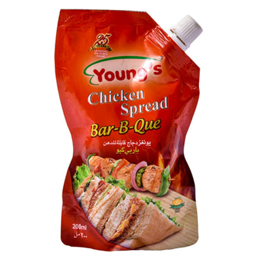 Youngs BBQ Chicken Pouch, 200ml