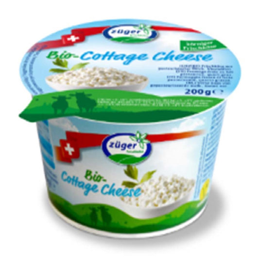 Zuger Organic Bio Cottage Cheese, 200g
