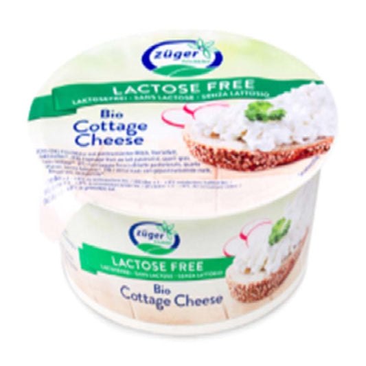 Zuger Organic Bio Cottage Cheese Lactose Free, 150g
