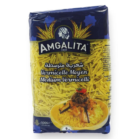 Amgalita Medium (Moyen) Vermicelli, 500g