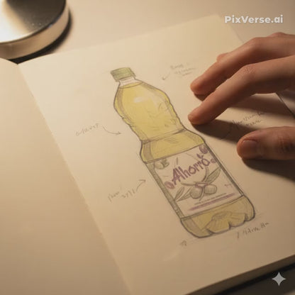 Alhorra Moroccan Virgin Olive Oil, First Cold Pressed, 1 Liter